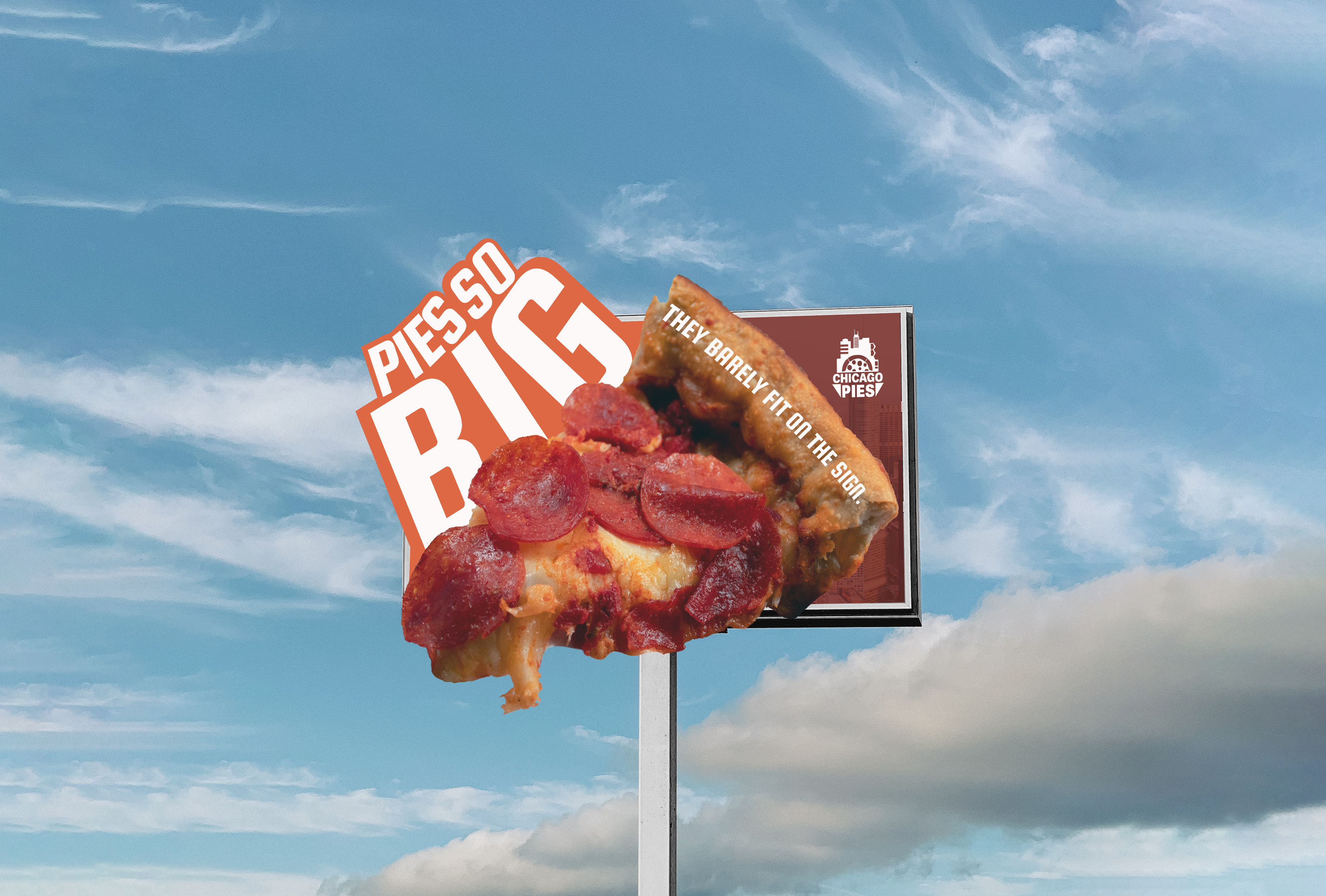 Pizza Billboard Advertisement